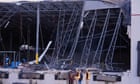 Severe storms and tornadoes rip across US south and midwest, killing one person