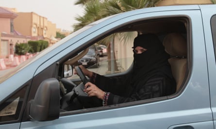Unequal opportunities: a woman defies Saudi Arabia’s implicit ban on female drivers.