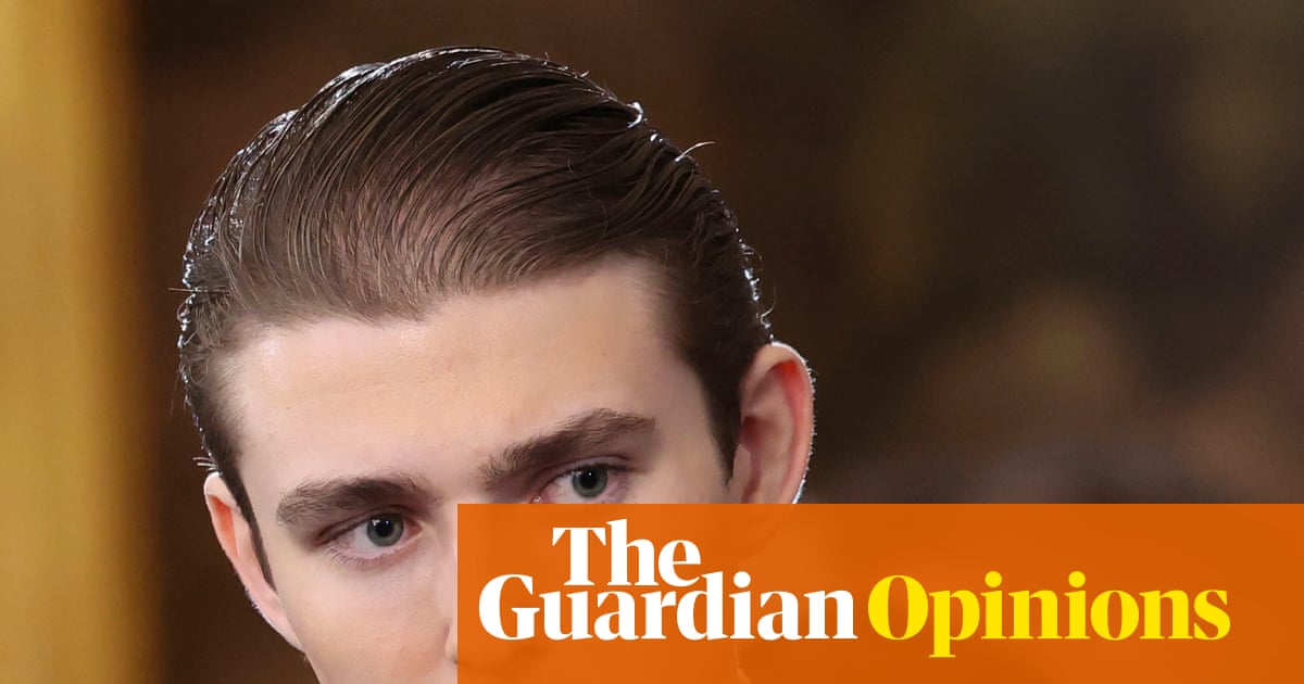 Barron Trump is not a time traveller – but there's a reason the idea has gone viral | Arwa Mahdawi