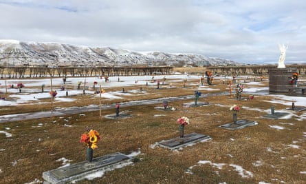 The cemetery where Pete is buried.