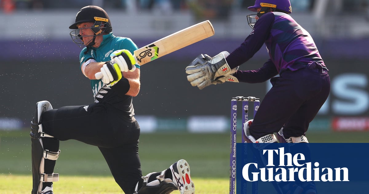 Martin Guptill’s brave 93 for New Zealand gives Scotland too much to do
