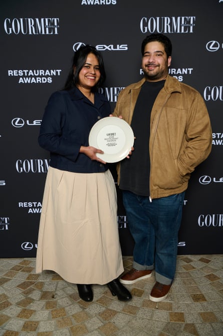 Saavni Krishnan and Aditya Suresh from Melbourne’s Saadi,