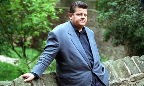 The late Robbie Coltrane pictured in the series Cracker.