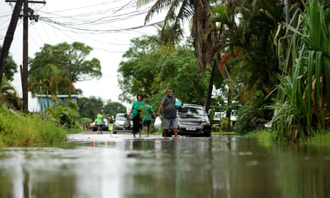Floods in Fiji’s capital city of Suva in 2020.