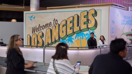 Los Angeles world airdrome successful California, pictured successful 2025.