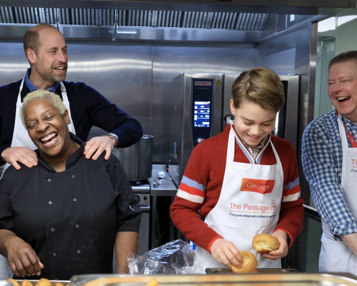 Prince George joins Prince of Wales in visit to homelessness ...