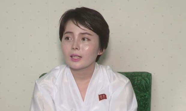 A woman resembling Jeon Hye-sung appeared in a video saying she had ‘viciously slandered’ North Korea.
