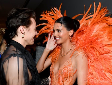 Harry Styles and Kendall Jenner at the Met Gala in May 2019