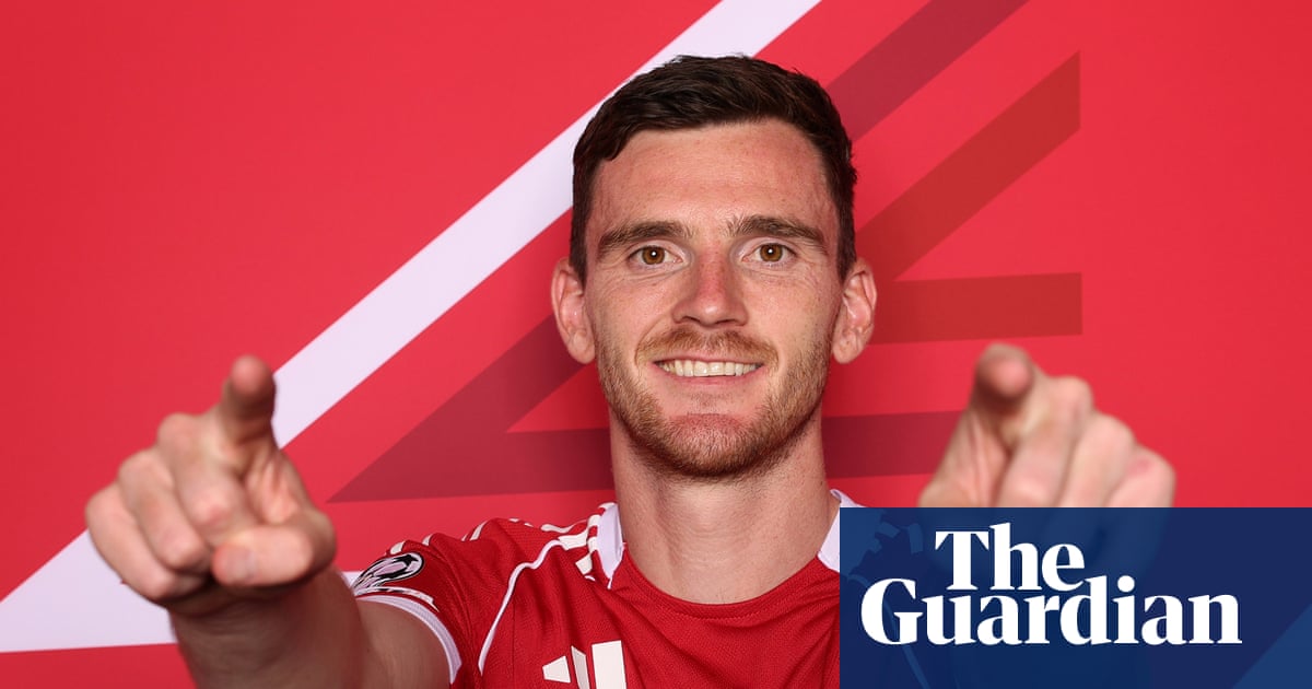 Andy Robertson: ‘It was easy to fall in love with Liverpool – I’m fortunate Liverpool fell in love with me’