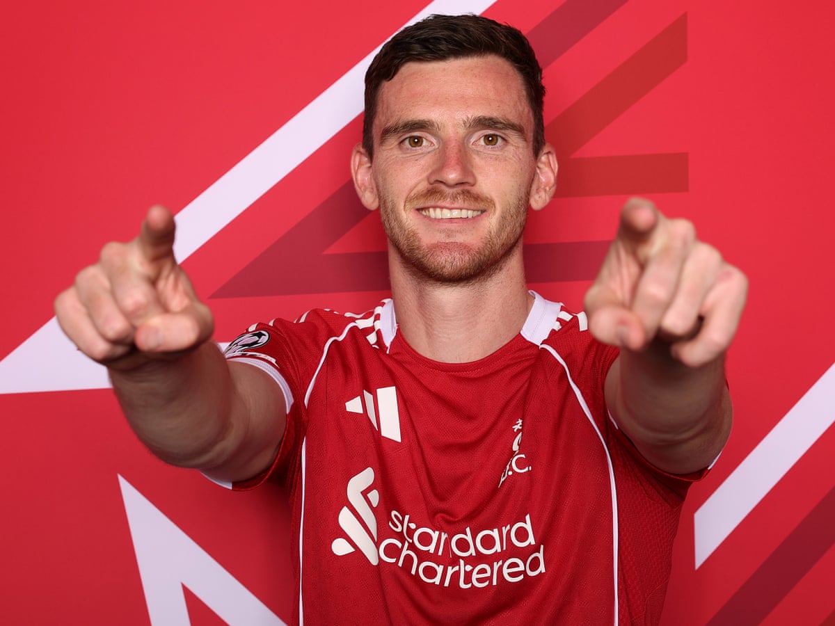 Andy Robertson: 'It was easy to fall in love with Liverpool – I'm fortunate Liverpool fell in love with me' | Liverpool | The Guardian