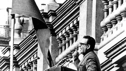 Salvador Allende in The Battle of Chile.