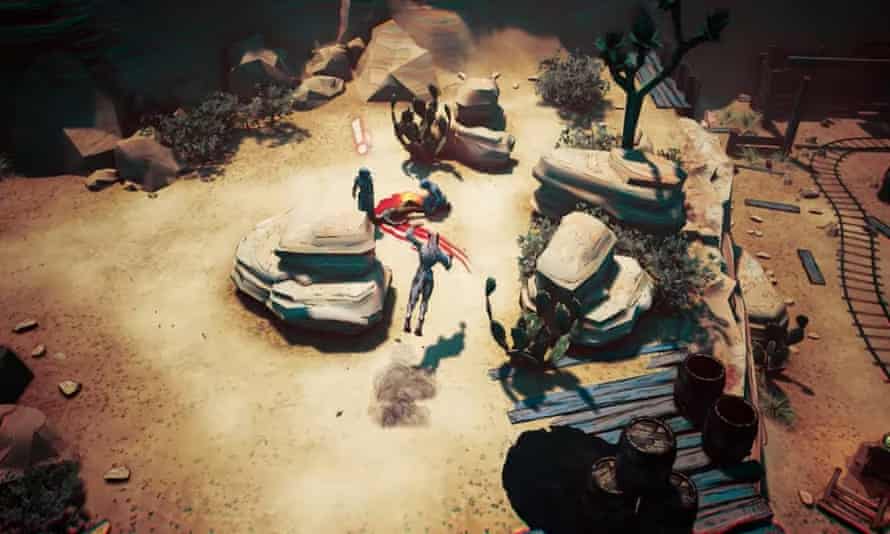 Shoot to thrill … a scene from Weird West.