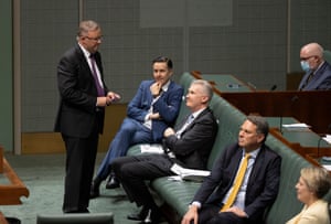 Anthony Albanese looks for a dance partner