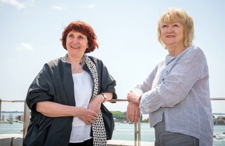 Shelley McNamara and Yvonne Farrell of Grafton Architects in Venice.