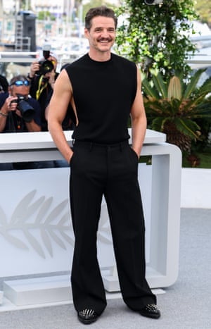 Pedro Pascal during the Eddington photocall