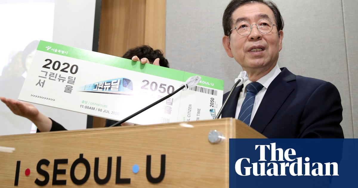 Park Won-soon, mayor of Seoul, goes missing after assault allegation - The Guardian