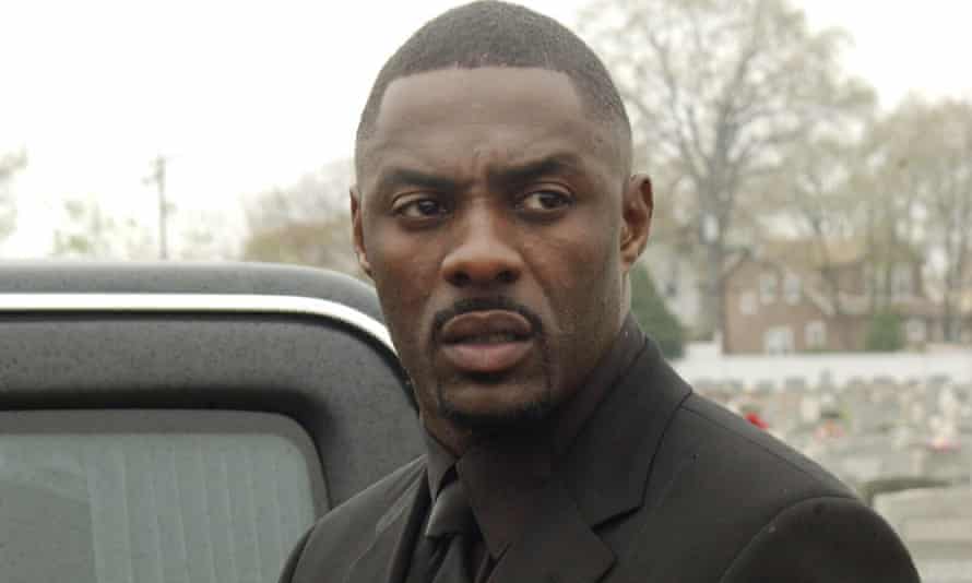 Idris Elba as drug lord Stringer Bell in The Wire.