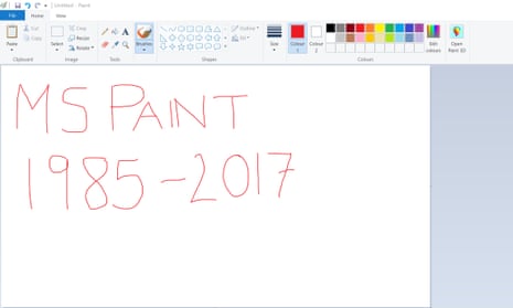 Microsoft Paint to be deprecated after 32 years.