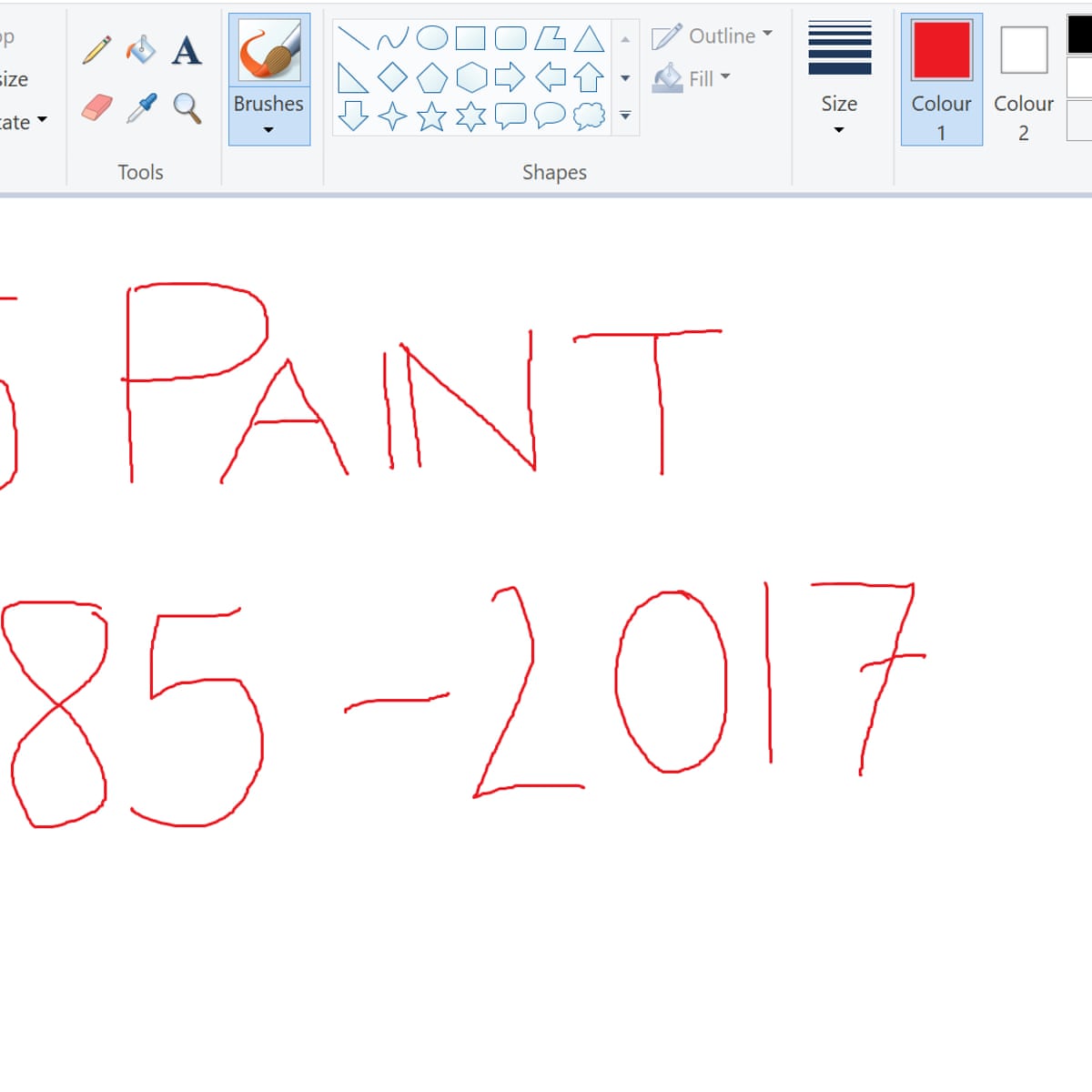 Microsoft Paint To Be Killed Off After 32 Years | Windows 10 | The Guardian