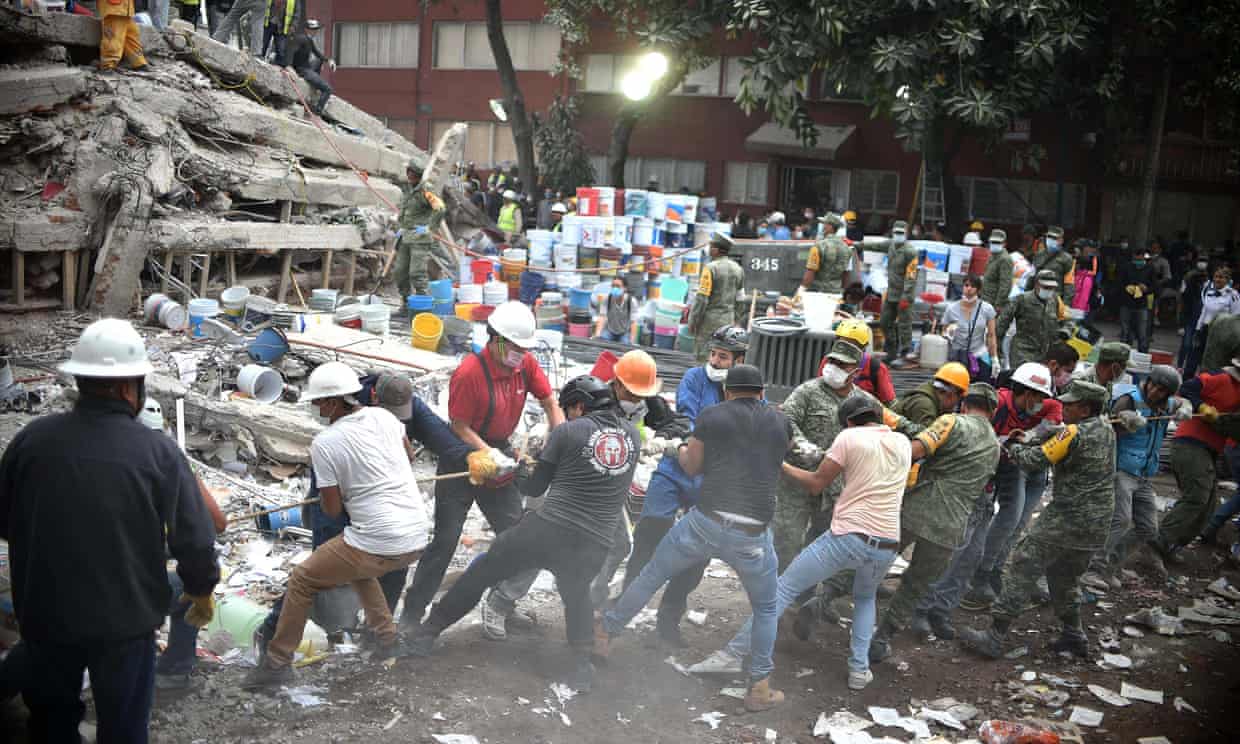 Mexico earthquake:Sept.  2017