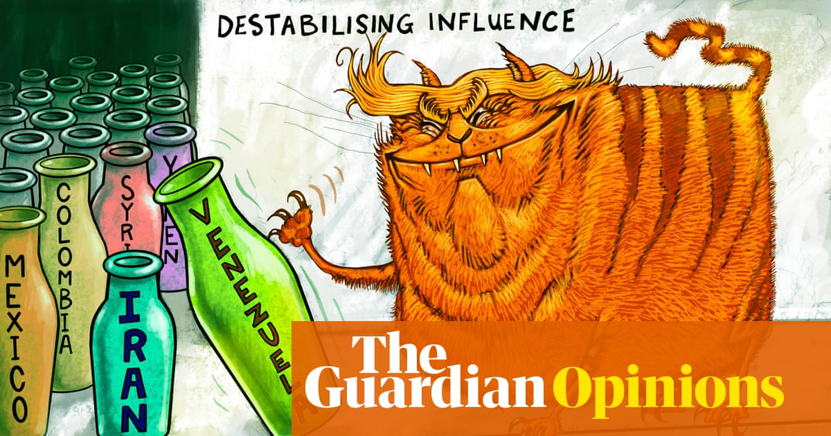 Stephen Lillie on Trump’s intervention in Venezuela – cartoon