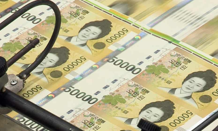 South Korean money
