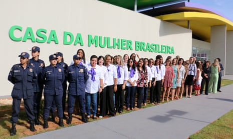 The staff behind the integrated care programme at the first Casa da Mulher Brasileira.