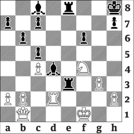 3887 chess problem: Max Euwe v Paul Keres, Amsterdam 1940. Black to move and win.