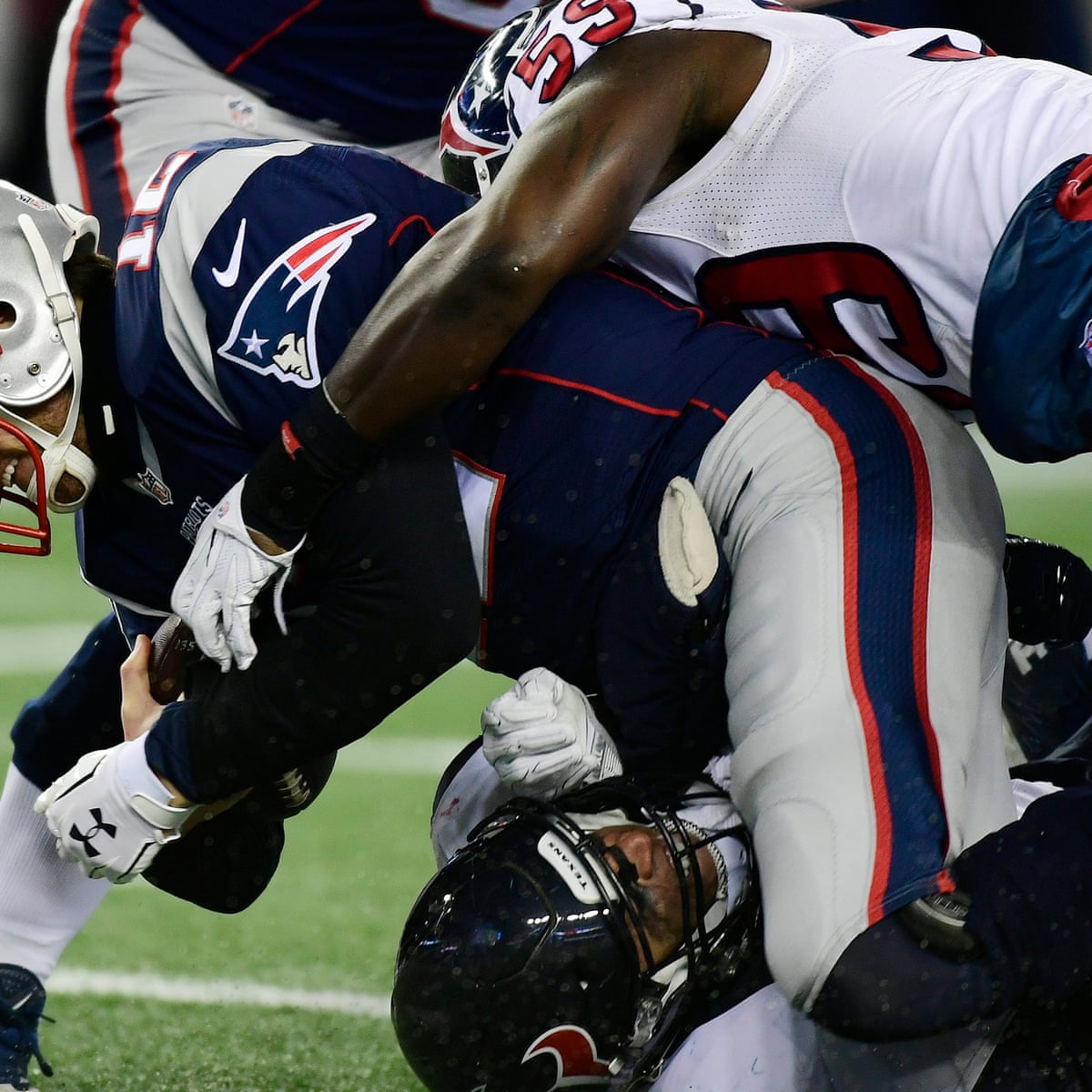 Nfl Divisional Round Houston Texans 16 34 New England Patriots As It Happened Sport The Guardian