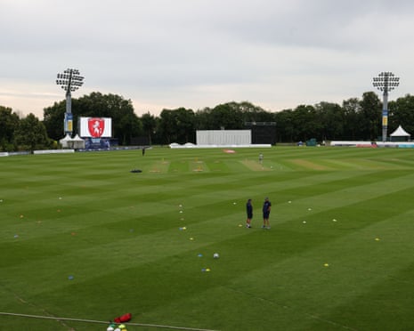 The pre-match scene in Canterbury before the County Championship Division Two match between Kent and Leicestershire