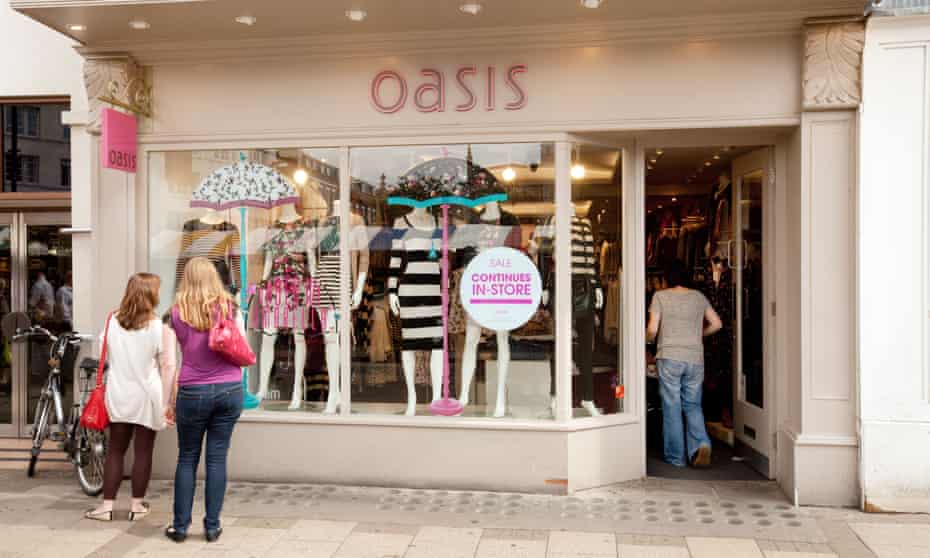 The Icelandic bank Kaupthing took control of Oasis and Warehouse in 2009 when the former parent group Mosaic collapsed into administration.