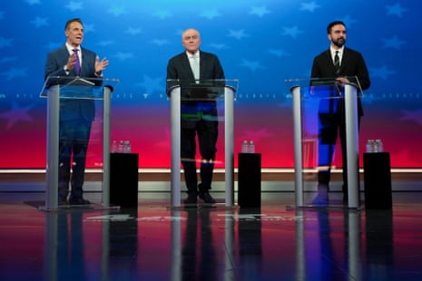 Men on stage