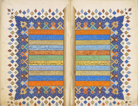 The single-volume Quran from late-16th-century Shiraz that was aquired by Sultan Selim II’s wife Nurbanu