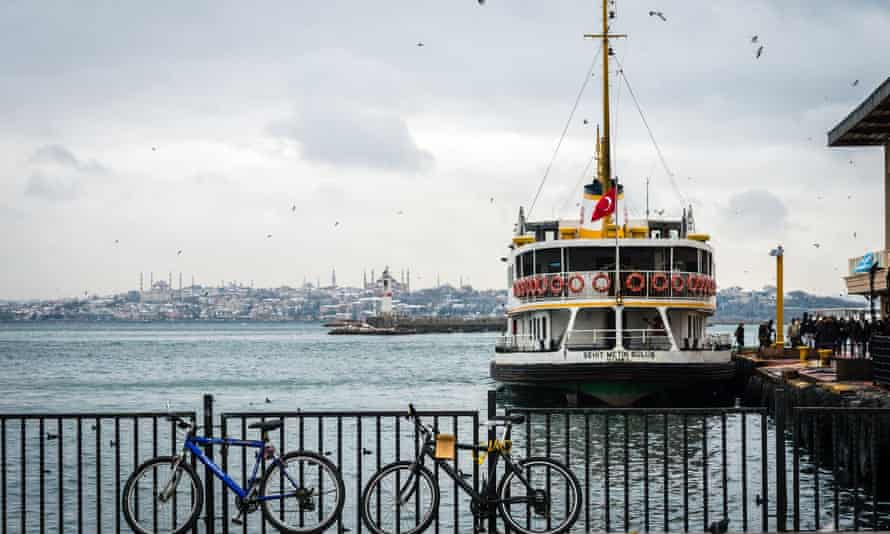 Calm … Istanbul in winter.