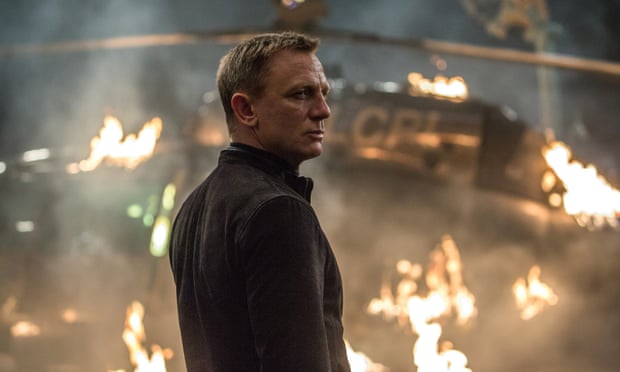 Daniel Craig in the most recent James Bond film, Spectre.