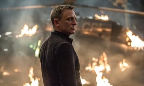 Daniel Craig in Spectre, the sixth James Bond film with writing credits for Neal Purvis and Robert Wade.
