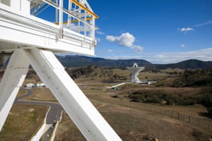 A view to the north of the station from DSS35.