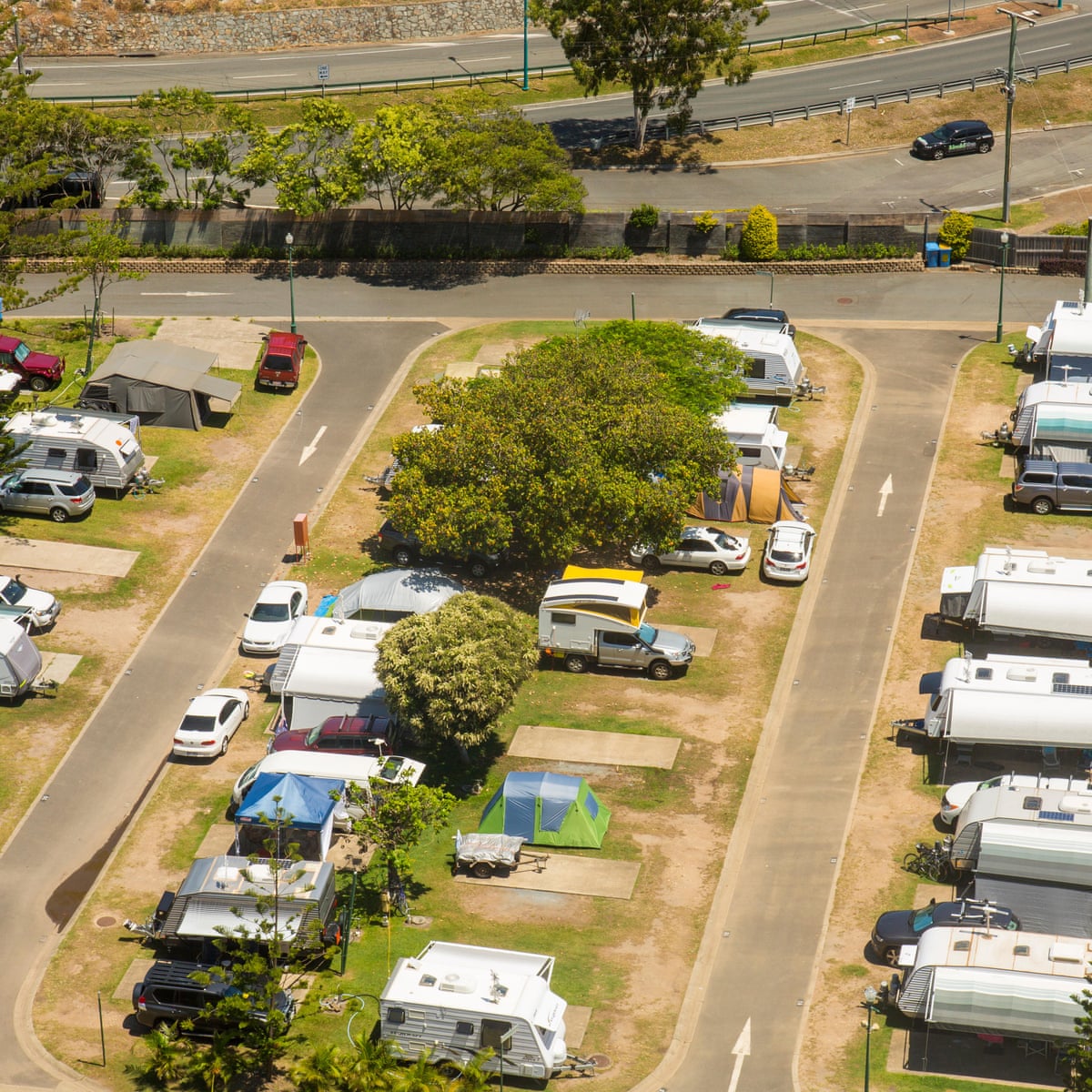 caravan parks inundated with calls for long-term stays amid chronic housing crisis | Queensland | Guardian
