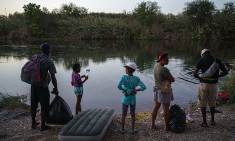 Haitian migrants at the Rio Grande. The justices on the nine-member bench ruled 8-1 in favor of the government.