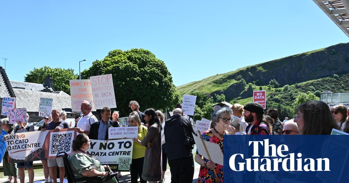 ‘Never seen this level of objection’: Scotland pushes back against datacentre boom