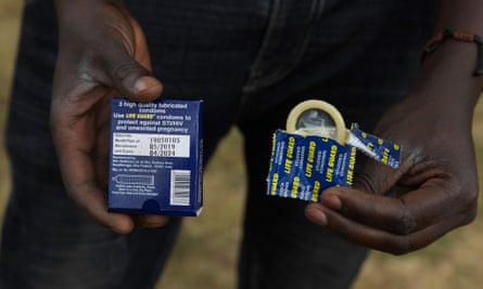 Two shipments of Life Guard condoms, each containing about 335,000 packs, have been identified as faulty
