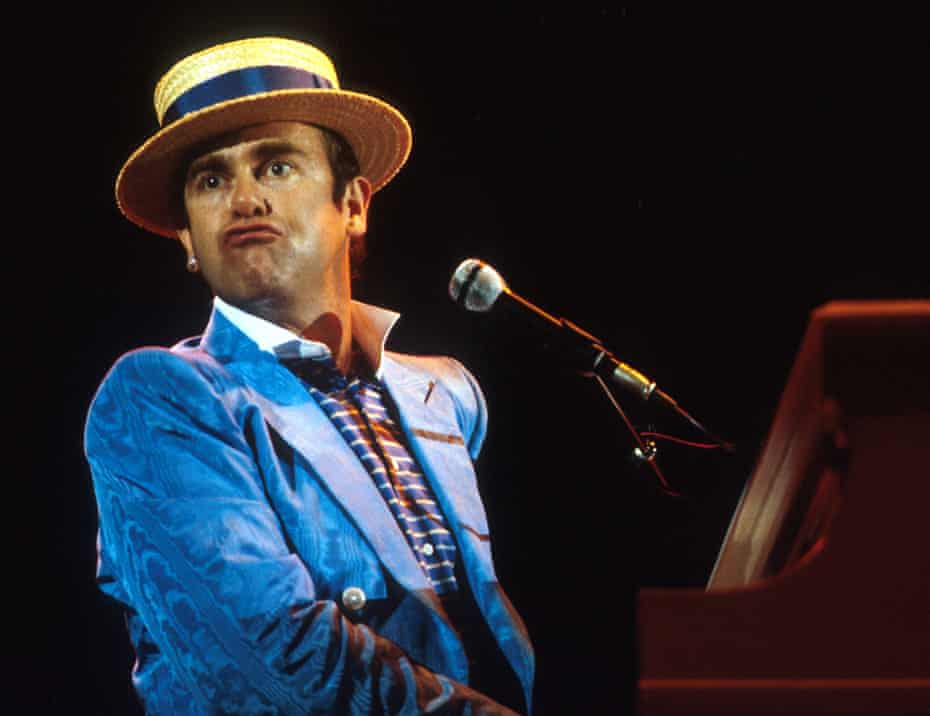 Elton John in 1984