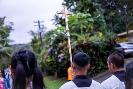 More than 70% of Guamanians still identify as Catholic.