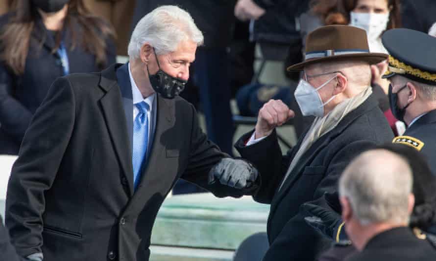 Bill Clinton at Joe Biden’s inauguration.