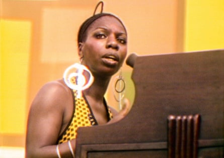 Nina Simone, performing at the the Harlem cultural festival in 1969, in Summer of Soul.