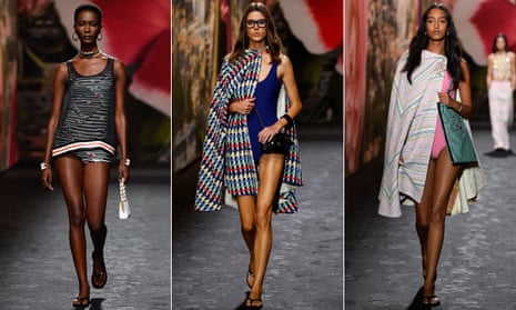 Chanel swaps pomp and fanfare for flip-flops and ponchos