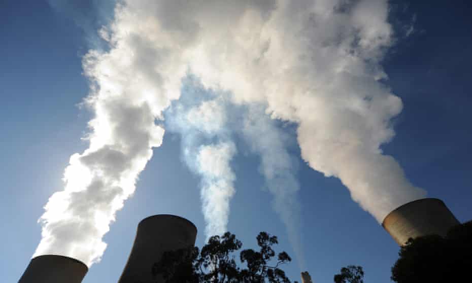 Steam billows up from cooling towers of a coal power plant. The coal-fired power plant that caused widespread power outages in Queensland after an explosion will likely be closed for a year as CS Energy takes time to ‘fully understand the cause of the failure’