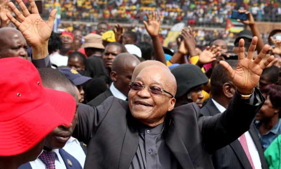 Jacob Zuma in Limpopo Freedom Day, South Africa