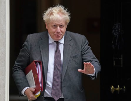 Boris Johnson in 2021