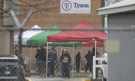 The Tyson plant in Logansport, Indiana, temporarily closed after several employees tested positive for Covid-19.